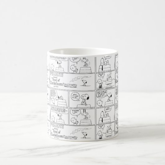 Snoopy en Charlie Brown | Engelse muffin Koffiemok (Center)