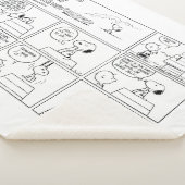 Snoopy en Charlie Brown | Engelse muffin Sherpa Deken (3/4)