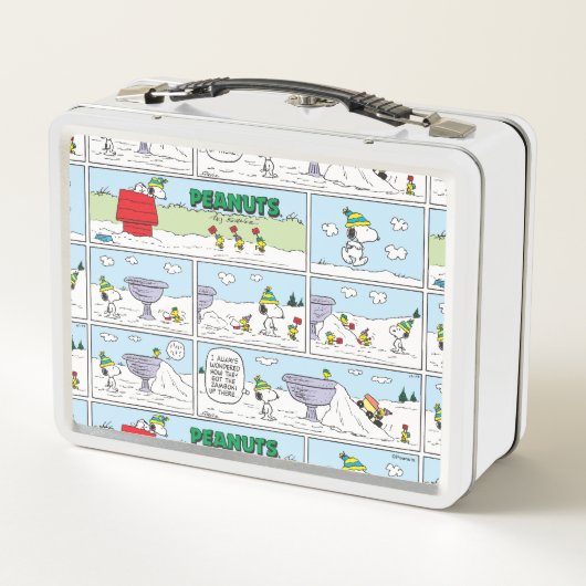 Snoopy en de Zamboni bemanning (Achterkant)