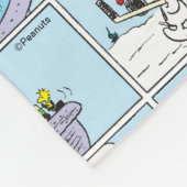 Snoopy en de Zamboni bemanning Fleece Deken (Hoek)