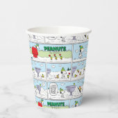 Snoopy en de Zamboni bemanning Papieren Bekers (Links)