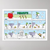 Snoopy en de Zamboni bemanning Poster (Voorkant)