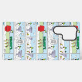 Snoopy en de Zamboni bemanning Samsung Galaxy Hoesje (Achterkant horizontaal)