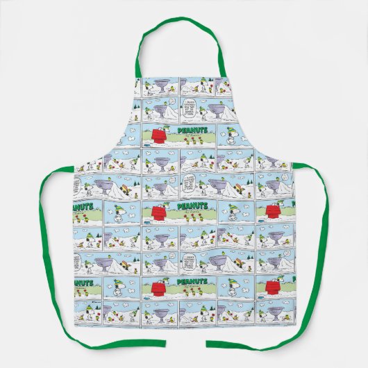 Snoopy en de Zamboni bemanning Schort (Voorkant)