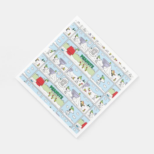 Snoopy en de Zamboni bemanning Servet (Hoek)