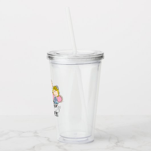 Snoopy en het Football Gang Play Acryl Drinkbeker (Links)