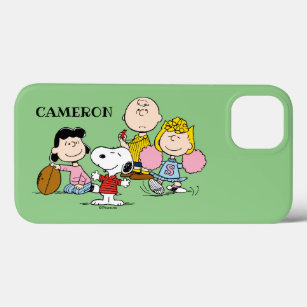 Snoopy en het Football Gang Play Case-Mate iPhone Case