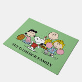 Snoopy en het Football Gang Play Deurmat (Schuin)