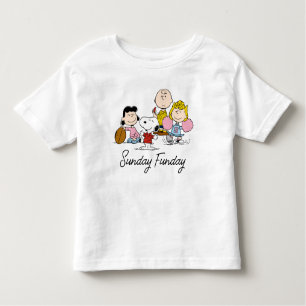 Snoopy en het Football Gang Play Kinder Shirts
