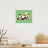 Snoopy en het Football Gang Play Poster (Keuken)