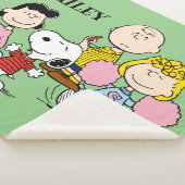 Snoopy en het Football Gang Play Sherpa Deken (3/4)