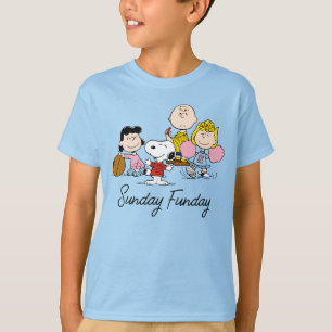 Snoopy en het Football Gang Play T-shirt