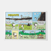 Snoopy en vrienden | Ga kamperen Deurmat (Voorkant)