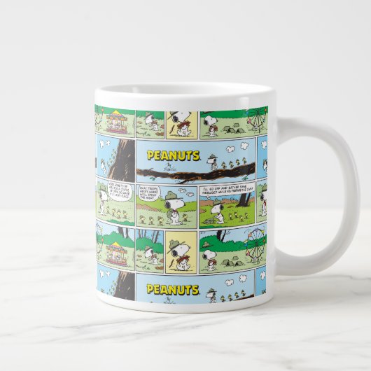 Snoopy en vrienden | Ga kamperen Grote Koffiekop (Rechts)