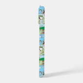 Snoopy en vrienden | Ga kamperen iPhone 15 Case (Linkerkant)