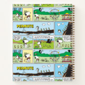 Snoopy en vrienden | Ga kamperen Notitieboek (Achterkant)