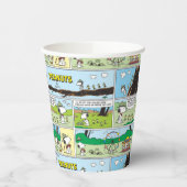 Snoopy en vrienden | Ga kamperen Papieren Bekers (Links)