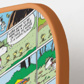 Snoopy en vrienden | Ga kamperen Pickleball Paddle (Links Detail)