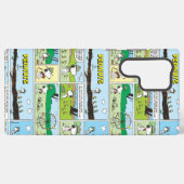 Snoopy en vrienden | Ga kamperen Samsung Galaxy Hoesje (Achterkant horizontaal)