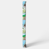 Snoopy en vrienden | Ga kamperen Samsung Galaxy Hoesje (Linkerkant)