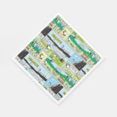 Snoopy en vrienden | Ga kamperen Servet (Hoek)