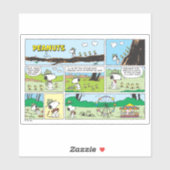 Snoopy en vrienden | Ga kamperen Sticker (Vel)
