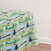 Snoopy en vrienden | Ga kamperen Tafelkleed (Voorbeeld)