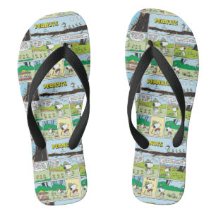 Snoopy en vrienden   Ga kamperen Teenslippers