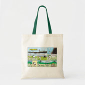 Snoopy en vrienden | Ga kamperen Tote Bag (Voorkant)