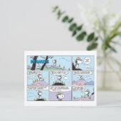 Snoopy en vrienden | Ga wandelen Briefkaart (Staand voorkant)