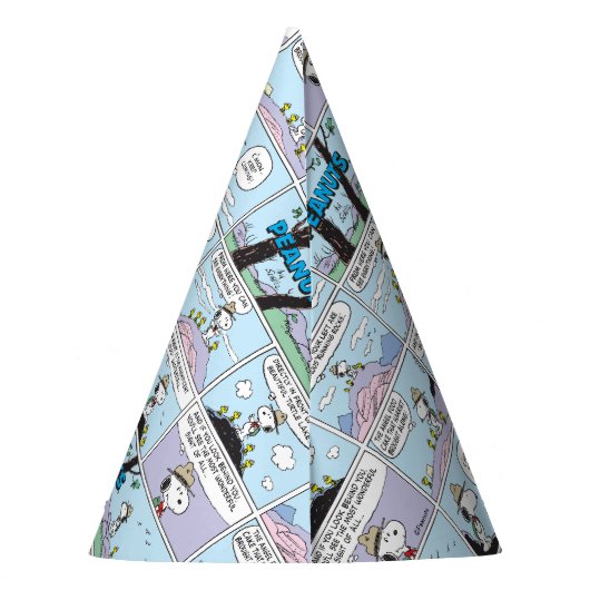 Snoopy en vrienden | Ga wandelen Feesthoedjes (Achterkant)