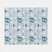 Snoopy en vrienden | Ga wandelen Fleece Deken (Voorkant (Horizontaal))