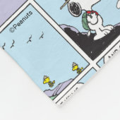 Snoopy en vrienden | Ga wandelen Fleece Deken (Hoek)