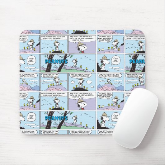 Snoopy en vrienden | Ga wandelen Muismat (Met muis)