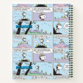 Snoopy en vrienden | Ga wandelen Notitieboek (Achterkant)