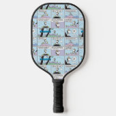 Snoopy en vrienden | Ga wandelen Pickleball Paddle (Voorkant)