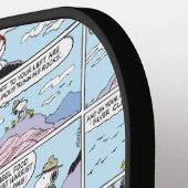 Snoopy en vrienden | Ga wandelen Pickleball Paddle (Links Detail)