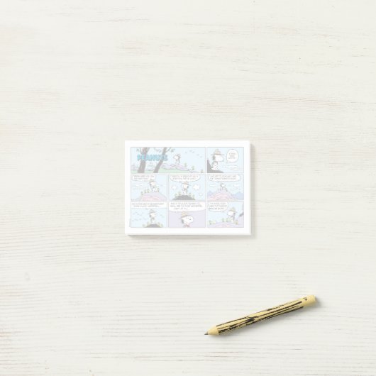 Snoopy en vrienden | Ga wandelen Post-it® Notes (Op bureau)