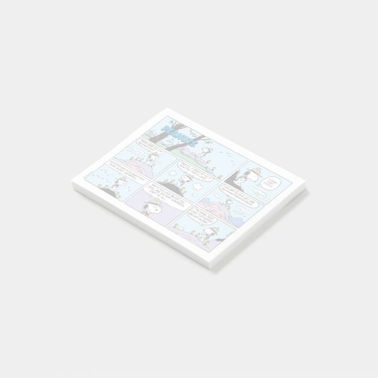 Snoopy en vrienden | Ga wandelen Post-it® Notes (Schuin)