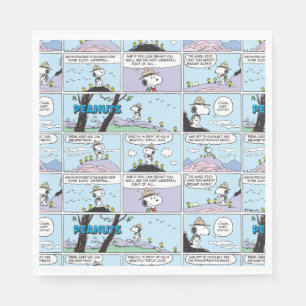 Snoopy en vrienden   Ga wandelen Servet