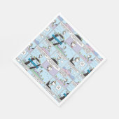 Snoopy en vrienden | Ga wandelen Servet (Hoek)