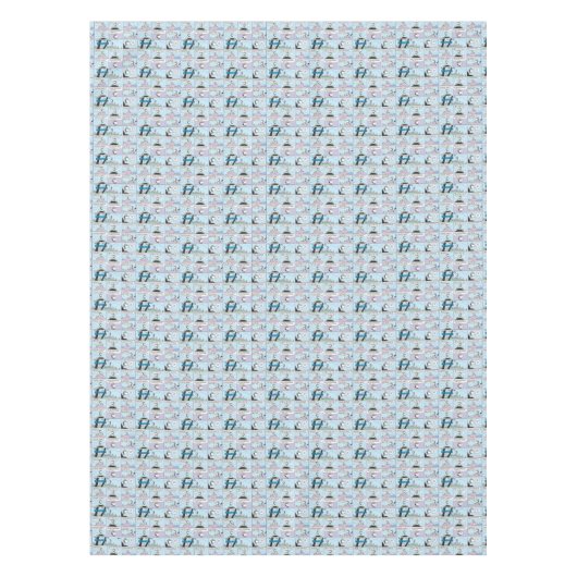 Snoopy en vrienden | Ga wandelen Tafelkleed (Voorkant)