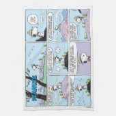 Snoopy en vrienden | Ga wandelen Theedoek (Verticaal)