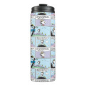 Snoopy en vrienden | Ga wandelen Thermosbeker (Voorkant)