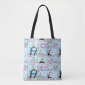 Snoopy en vrienden | Ga wandelen Tote Bag (Voorkant)