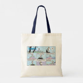 Snoopy en vrienden | Ga wandelen Tote Bag (Achterkant)