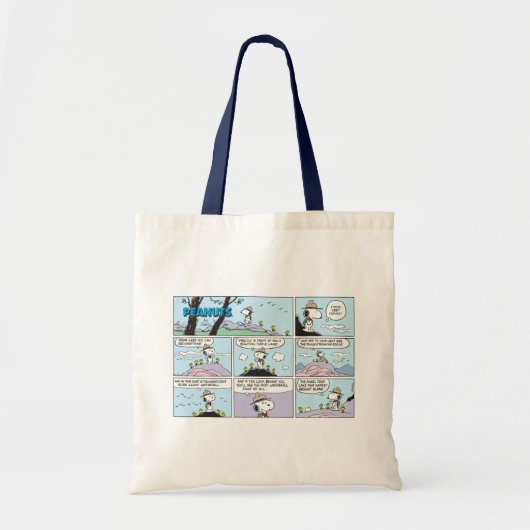 Snoopy en vrienden | Ga wandelen Tote Bag (Voorkant)
