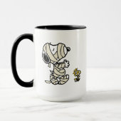 Snoopy en Woodstock Mummies Mok (Links)