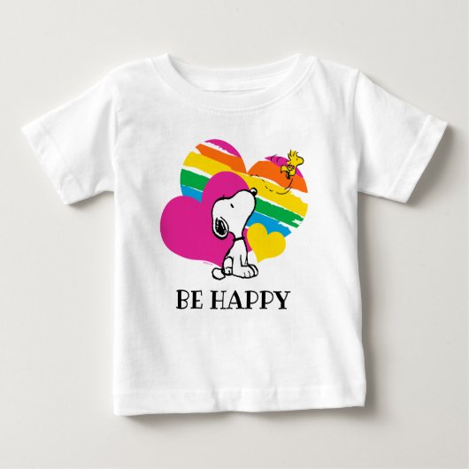 Snoopy en Woodstock | Rainboogharten (Voorkant)