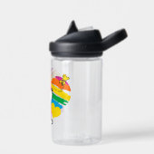 Snoopy en Woodstock | Rainboogharten Waterfles (Links)